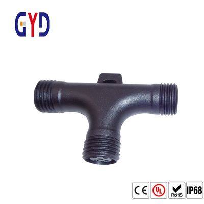 Buy Led Lighting Screw Watertight Cable Connector 3 Way 2 3 4 Pin T Type online manufacture