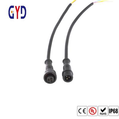 Buy Mini 2 3 Pin Waterproof Data Connector Pvc Male And Female Plug online manufacture