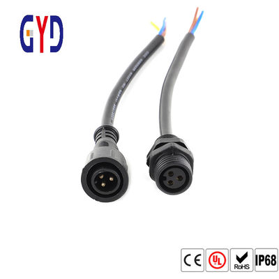 Buy Panel Mount IP67 IP68 Waterproof Male Female Connector Terminal Connector online manufacture