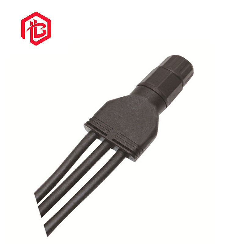 IP67 2 3 Pin L20 Waterproof Outdoor Plug Screw Three Ways Connector