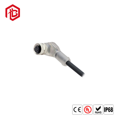 M12 IP65 IP67 IP68 waterproof power connector cable m12 connector