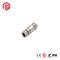 M12 PVC IP68 Waterproof Connector Male Female PUR Cable 3 4 5 8 Pole Waterproof Extension Cable