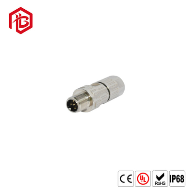 M8 M16 M15 Electric Plug Waterproof 2 3 4 5 6 Pin M12 Cable Connector For LED Lighting Outdoor