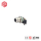 Bett 4pin connector M12 IP68 electrical Led Light panel mount waterproof solder wire connector