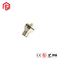 Bett 4pin connector M12 IP68 electrical Led Light panel mount waterproof solder wire connector