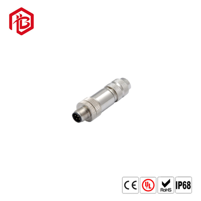 M12 4 Pin Female Field Wireable Plastic Assembly Cable Plug Waterproof Ip67 Aviation Connector