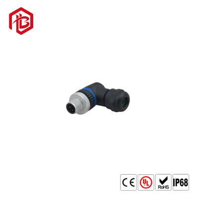 M12 4 Pin Female Field Wireable Plastic Assembly Cable Plug Waterproof Ip67 Aviation Connector