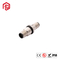 2 3 4 Pin Waterproof M12 Circular Cable Connector Male Female Plug
