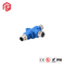 M12 Metal Straight Waterproof Connector Plug 4A 250V Pcb M12 Wire Terminal Connectors