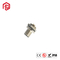 M12 5PIN Male PG7 Nut Field Wireable Straight A Code Circular Connector Metal Coupling