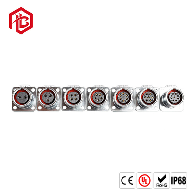 Waterproof Panel Mount Connector 1500V Withstanding Voltage SF Series -40C~+105C Temperature Range
