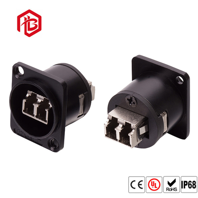 PVC TPE IP69 Rj45 Female Connector communication network dedicated Waterproof Ethernet Jack