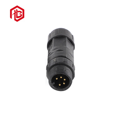 Push Locking M12 Assembled female and male Waterproof Circular display Connector