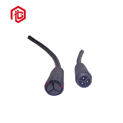 M25 male and female docking high-power 32A current connector IP67 waterproof outdoor power cord processing