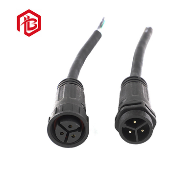 M25 male and female docking high-power 32A current connector IP67 waterproof outdoor power cord processing