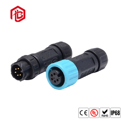 Ip68 A12 Nylon Aviation Pluggable Male And Female Plug Power Cord Self-Locking Waterproof Connector