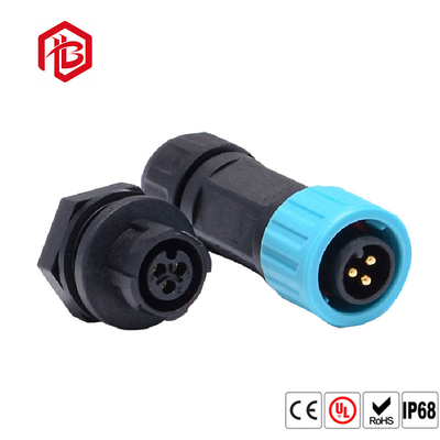 Ip68 A12 Nylon Aviation Pluggable Male And Female Plug Power Cord Self-Locking Waterproof Connector