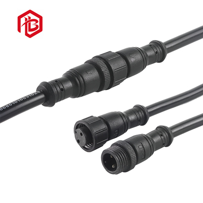 M15 PVC Waterproof Terminal Line Shared Electric Vehicle Power Cord Plug LED Strip Connector