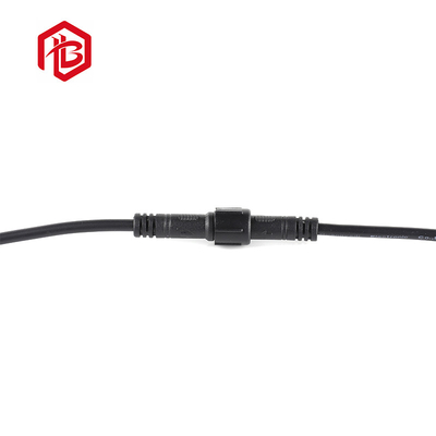 PVC Flame Retardant Plug LED Light M10 Male And Female Waterproof Butt Connector