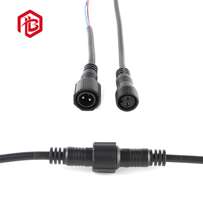 IP68 M18 LED High Power Light Power Cable Waterproof Connector for Outdoor Power Supply