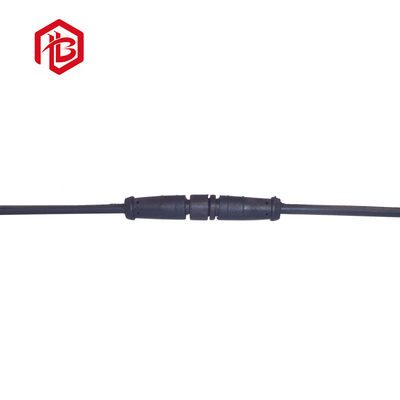 M8 Nylon Threaded Butt Waterproof Aviation Plug 2 3 4 5pin Signal Connector