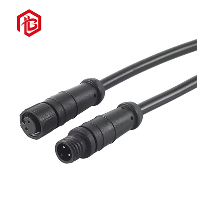 M8 Nylon Threaded Butt Waterproof Aviation Plug 2 3 4 5pin Signal Connector
