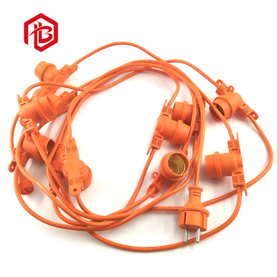 LED String Light Waterproof Marquee Garden Light String Line E27 Animal And Plant Fill Light Power Cable
