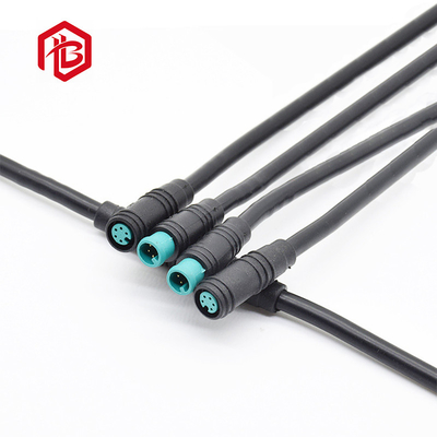 110V Low Voltage Waterproof Connector with 2-6A Current Rating and 2-4 Optional Cores