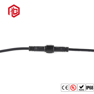 Customized M10 4 Pin Circular PVC Waterproof Connector for Street Lamp and Shared Bicycle