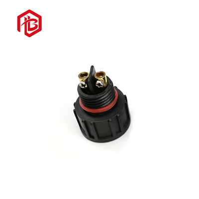 Threaded Coupling Waterproof Wire Quick Connectors with Nylon PA66 Housing Material