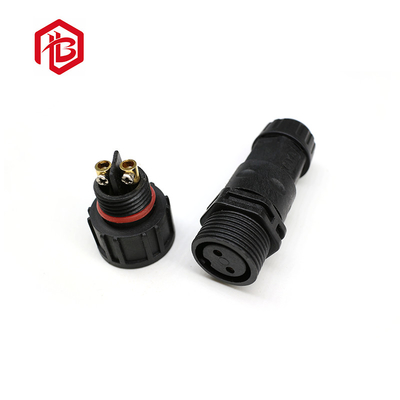 Threaded Coupling Waterproof Wire Quick Connectors with Nylon PA66 Housing Material