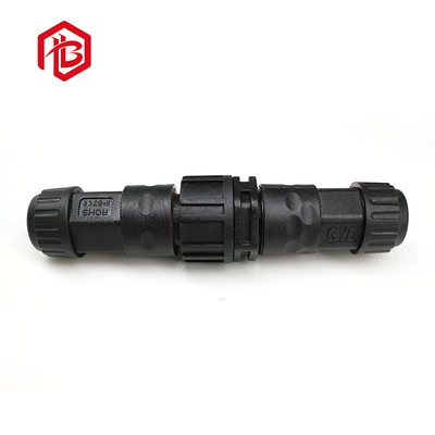 Threaded Coupling Waterproof Wire Quick Connectors with Nylon PA66 Housing Material