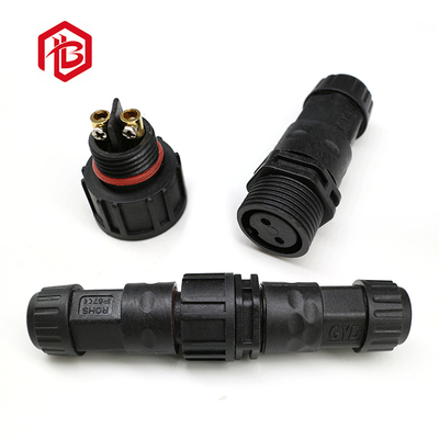 Threaded Coupling Waterproof Wire Quick Connectors with Nylon PA66 Housing Material