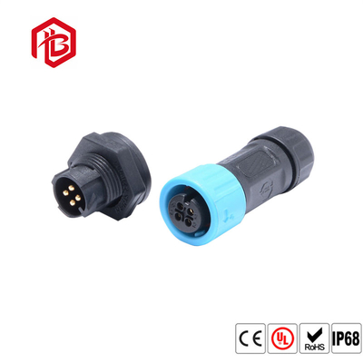 A12 3000mating Cycles Waterproof Cord Connector Self-locking And With Sample Availability