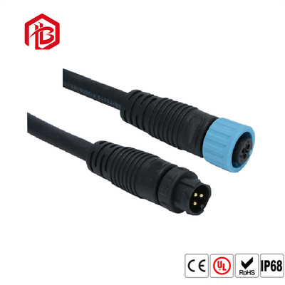 A12 3000mating Cycles Waterproof Cord Connector Self-locking And With Sample Availability