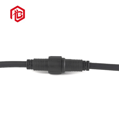Integrated Injection Molding M19 Waterproof Connection Line for Contact Connector and Black Strip Line Length Requirements