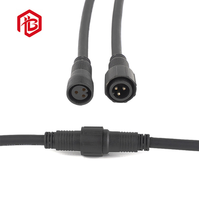 Integrated Injection Molding M19 Waterproof Connection Line for Contact Connector and Black Strip Line Length Requirements