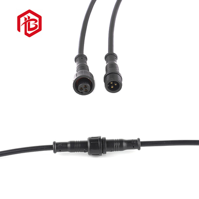 Custom M11 Waterproof Wire PVC Injection Male And Female Plug Connector Outdoor Electric Vehicle Breeding LED Lighting Connector