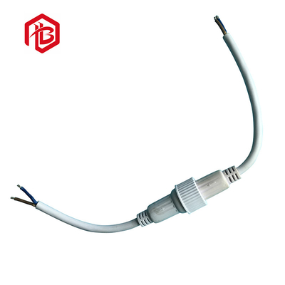 Outdoor Lighting IP67 Waterproof Cable LED Connection Cable with 2-5 Pins Male And Female Plug in Black/White Color