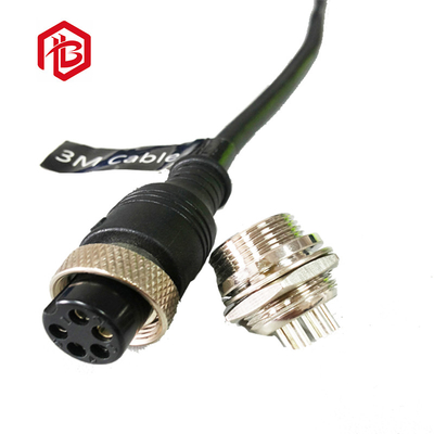 Universal GX16 8pin A Code Aviation Connector Wire To Wire/Panel Male Female Plug Molded Led Wire Harness
