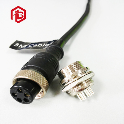 Universal GX16 8pin A Code Aviation Connector Wire To Wire/Panel Male Female Plug Molded Led Wire Harness