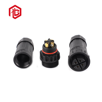 m25 Screw Fixing Type Wire Assembly Cable Connector 2 3 4 Pin IP68 Waterproof