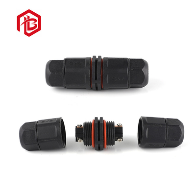 L20 2 PIN L Type Assembly Screw Fixing Type Outdoor Cable Electrical Wire Connector