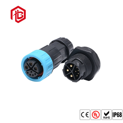A25 Molded Cable 5 Pin Round Waterproof Wire Lighting Electrical Adapter Connector