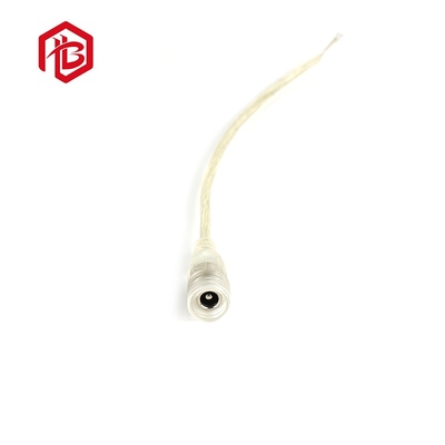 Custom IP68 Waterproof DC5521 DC35135 Male Panel Mount Connectors DC Power Cable with Dust Cover Panel Mounting
