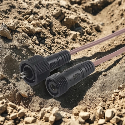 2A UHF M15 Waterproof Cable Connector IP68 UL Listed