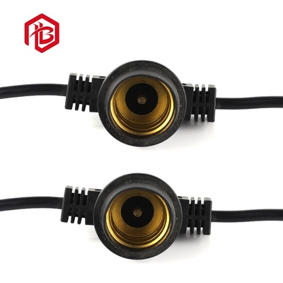 E27 IP67 Waterproof Lamp Holder Connector 2-12 Core 24V DC