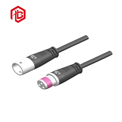 IP68 Waterproof Flat Plug Connector 2-12 Pin 1-50A