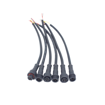 Factory Price Male Female Black Nylon M11 Plugs IP65 Aerospace UHF PCB Copper Contact 16A 500V Waterproof LED Lamp Connectors