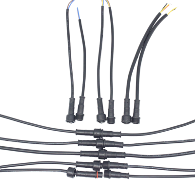 Factory Price Male Female Black Nylon M11 Plugs IP65 Aerospace UHF PCB Copper Contact 16A 500V Waterproof LED Lamp Connectors